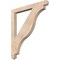 Ekena Millwork Funston Arts & Crafts Smooth Bracket, Douglas Fir, 3 1/2"W x 40"D x 44"H BKT04X40X44FST03SDF - alternate 1